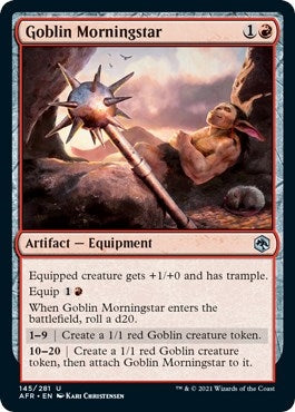 Image for Goblin Morningstar (Adventures in the Forgotten Realms) (145) - Magic: The Gathering