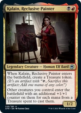 Image for Kalain, Reclusive Painter (Adventures in the Forgotten Realms) (225) - Magic: The Gathering
