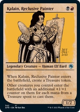 Image for Kalain, Reclusive Painter (Showcase) (Adventures in the Forgotten Realms) (342) - Magic: The Gathering