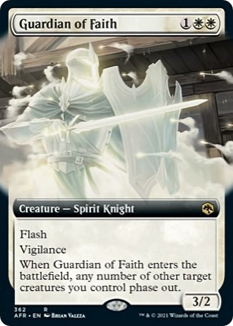 Image for Guardian of Faith (Extended Art) (Adventures in the Forgotten Realms) (362) - Magic: The Gathering
