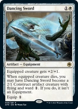 Image for Dancing Sword (Adventures in the Forgotten Realms) (8) - Magic: The Gathering