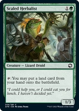 Image for Scaled Herbalist (Adventures in the Forgotten Realms) (204) - Magic: The Gathering