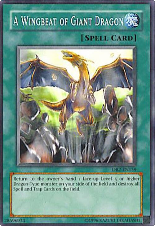 Image for A Wingbeat of Giant Dragon (Dark Beginning 2) (DB2-EN159) - YuGiOh