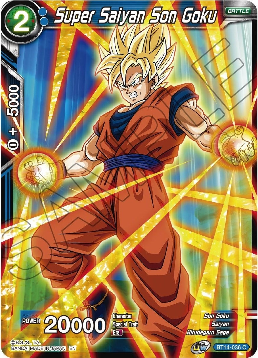 Image for Super Saiyan Son Goku (BT14-036) (Cross Spirits) (BT14-036) - Dragon Ball Super: Masters