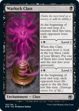 Image for Warlock Class (Adventures in the Forgotten Realms) (125) - Magic: The Gathering