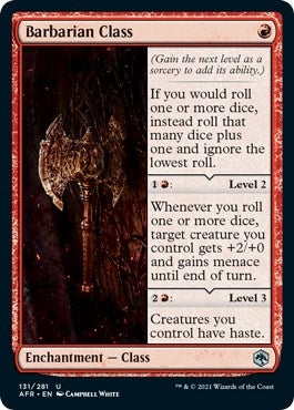 Image for Barbarian Class (Adventures in the Forgotten Realms) (131) - Magic: The Gathering