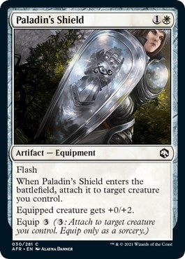 Image for Paladin's Shield (Adventures in the Forgotten Realms) (30) - Magic: The Gathering