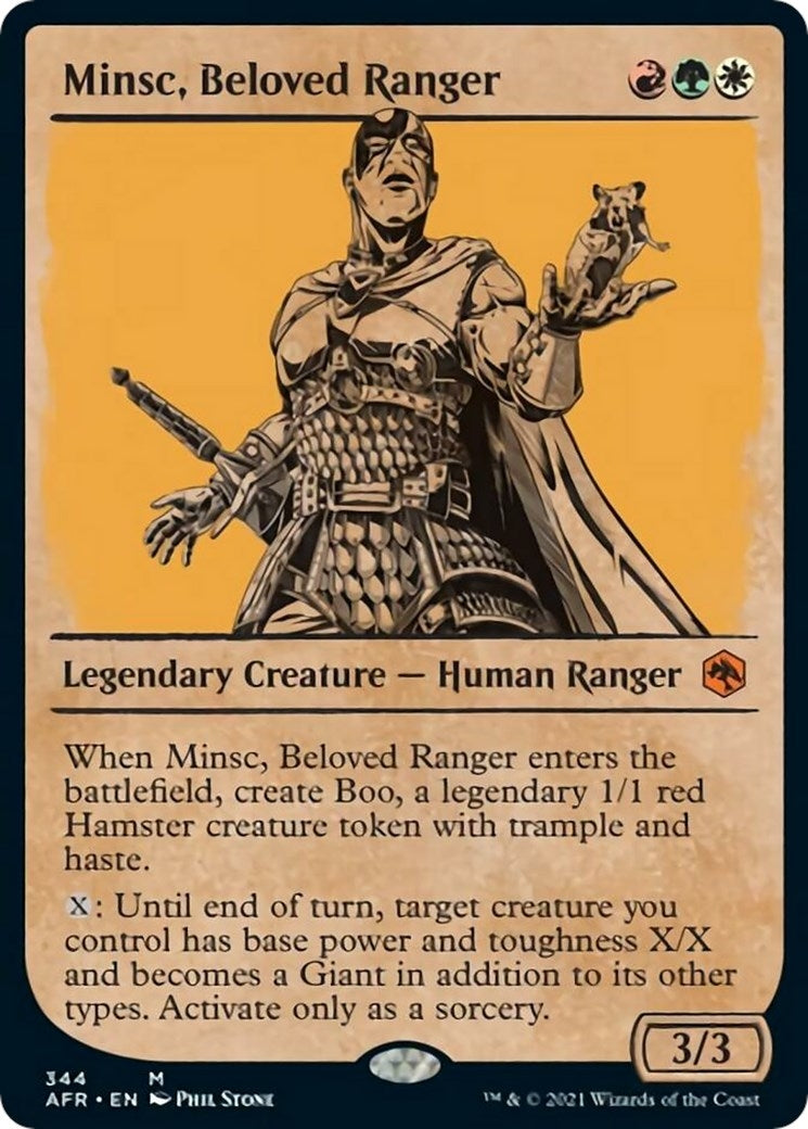 Image for Minsc, Beloved Ranger (Showcase) (Adventures in the Forgotten Realms) (344) - Magic: The Gathering