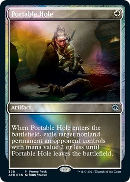 Image for Portable Hole (Promo Pack: Adventures in the Forgotten Realms) (398) - Magic: The Gathering