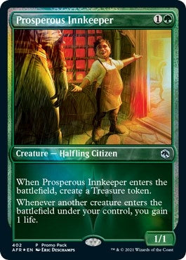 Image for Prosperous Innkeeper (Promo Pack: Adventures in the Forgotten Realms) (402) - Magic: The Gathering