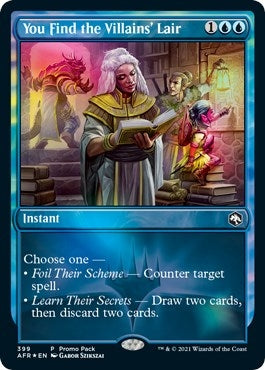 Image for You Find the Villains' Lair (Promo Pack: Adventures in the Forgotten Realms) (399) - Magic: The Gathering