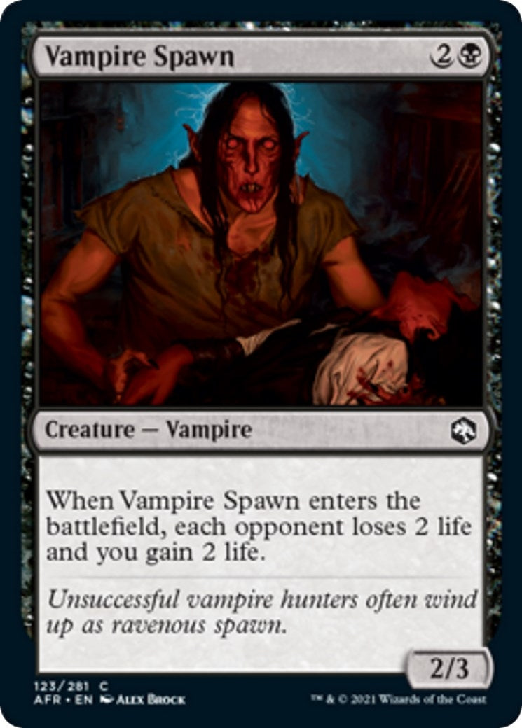 Image for Vampire Spawn (Adventures in the Forgotten Realms) (123) - Magic: The Gathering