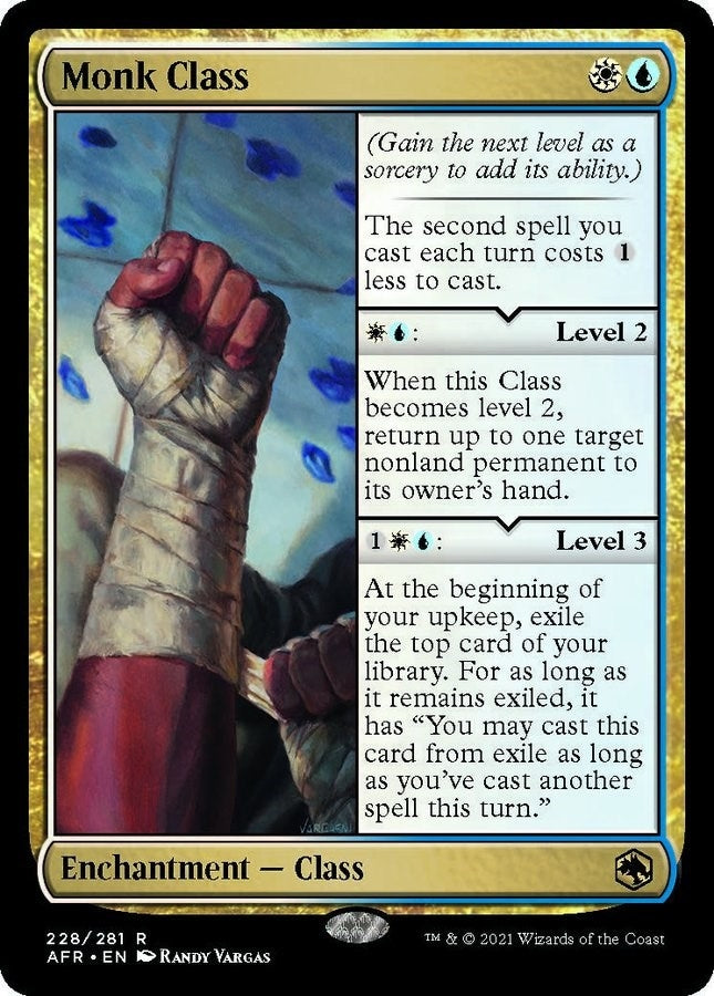 Image for Monk Class (Adventures in the Forgotten Realms) (228) - Magic: The Gathering