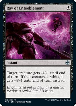 Image for Ray of Enfeeblement (Adventures in the Forgotten Realms) (116) - Magic: The Gathering