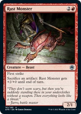 Image for Rust Monster (Adventures in the Forgotten Realms) (161) - Magic: The Gathering