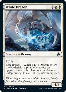 Image for White Dragon (Adventures in the Forgotten Realms) (41) - Magic: The Gathering