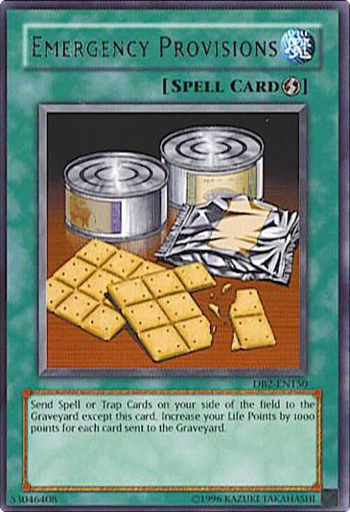 Image for Emergency Provisions (Dark Beginning 2) (DB2-EN150) - YuGiOh