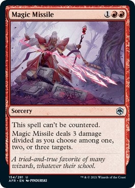 Image for Magic Missile (Adventures in the Forgotten Realms) (154) - Magic: The Gathering