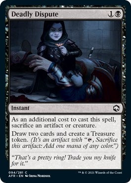 Image for Deadly Dispute (Adventures in the Forgotten Realms) (94) - Magic: The Gathering