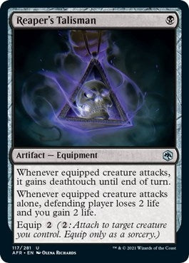 Image for Reaper's Talisman (Adventures in the Forgotten Realms) (117) - Magic: The Gathering