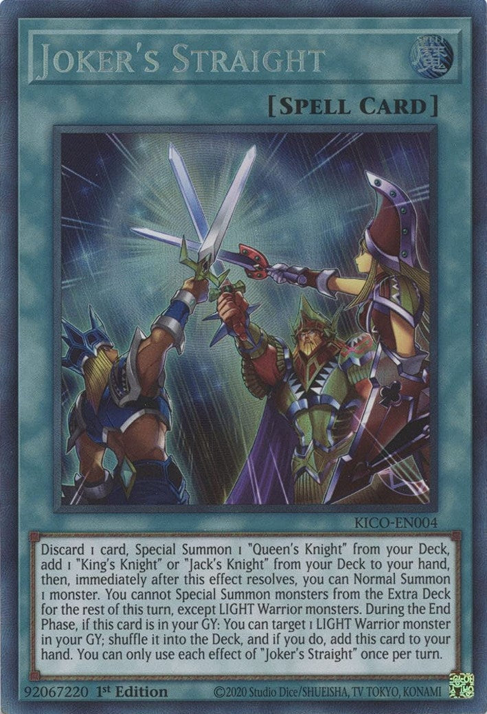 Image for Joker's Straight (CR) (King's Court) (KICO-EN004) - YuGiOh