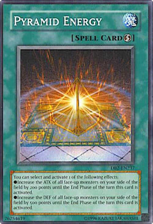 Image for Pyramid Energy (Dark Beginning 2) (DB2-EN237) - YuGiOh