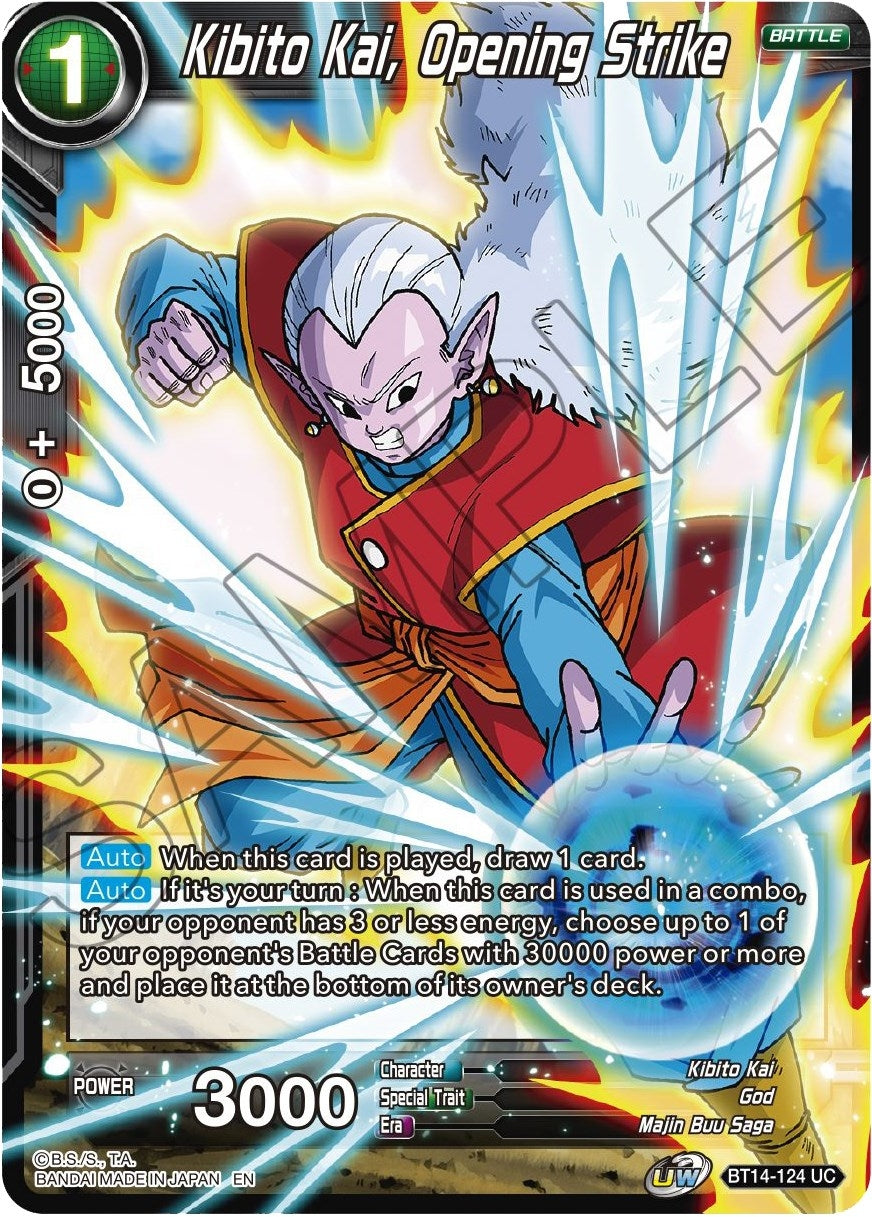 Image for Kibito Kai, Opening Strike (Cross Spirits) (BT14-124) - Dragon Ball Super: Masters