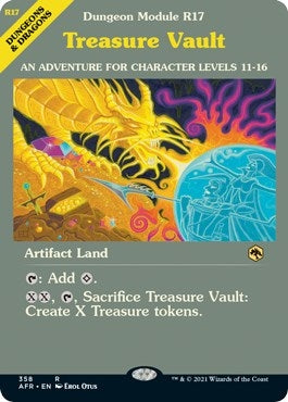Image for Treasure Vault (Dungeon Module) (Adventures in the Forgotten Realms) (358) - Magic: The Gathering