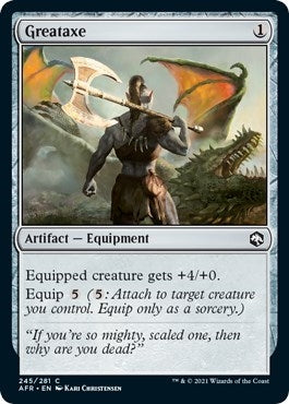 Image for Greataxe (Adventures in the Forgotten Realms) (245) - Magic: The Gathering