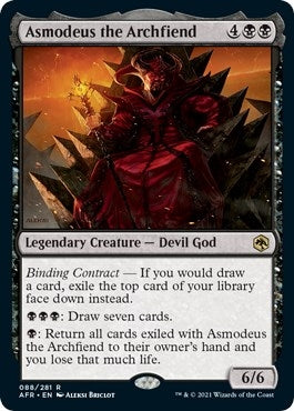 Image for Asmodeus the Archfiend (Adventures in the Forgotten Realms) (88) - Magic: The Gathering