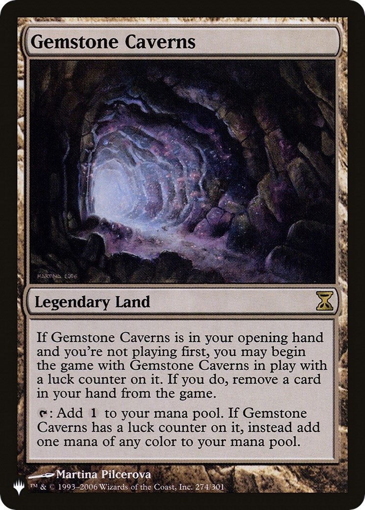 Image for Gemstone Caverns (The List Reprints) (274/301) - Magic: The Gathering