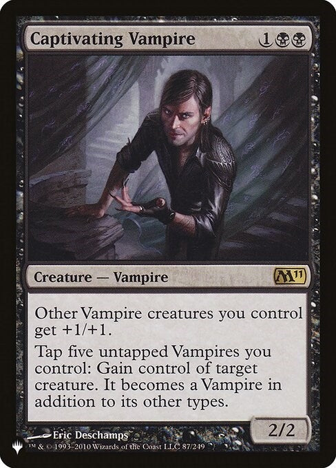 Image for Captivating Vampire (The List Reprints) (87/249) - Magic: The Gathering