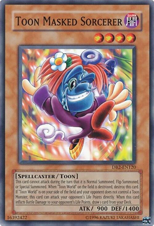 Image for Toon Masked Sorcerer (Dark Beginning 2) (DB2-EN120) - YuGiOh