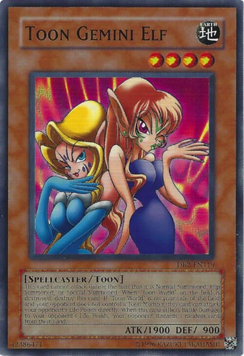 Image for Toon Gemini Elf (Dark Beginning 2) (DB2-EN119) - YuGiOh