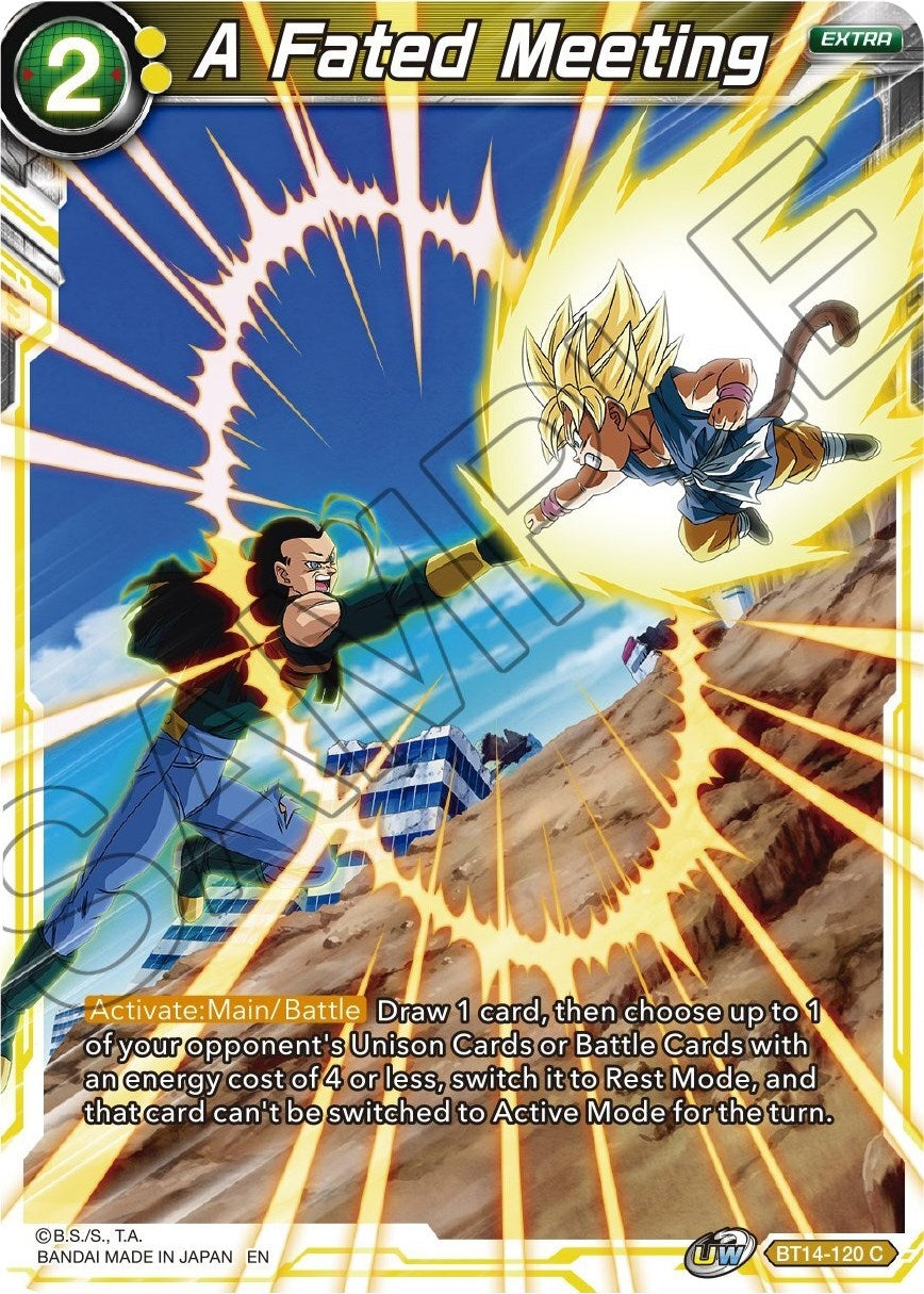 Image for A Fated Meeting (Cross Spirits) (BT14-120) - Dragon Ball Super: Masters