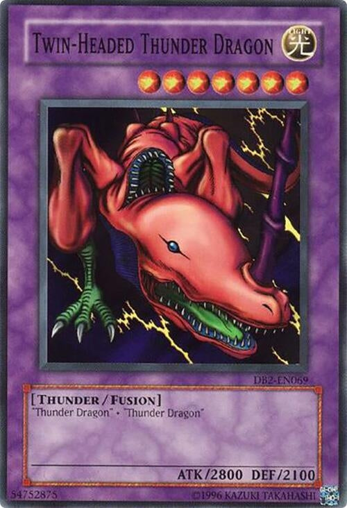 Image for Twin-Headed Thunder Dragon (Dark Beginning 2) (DB2-EN069) - YuGiOh