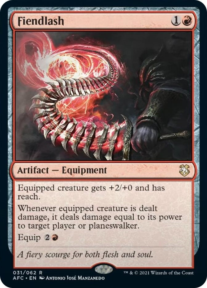 Image for Fiendlash (Commander: Adventures in the Forgotten Realms) (31) - Magic: The Gathering