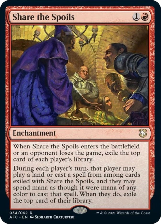 Image for Share the Spoils (Commander: Adventures in the Forgotten Realms) (34) - Magic: The Gathering