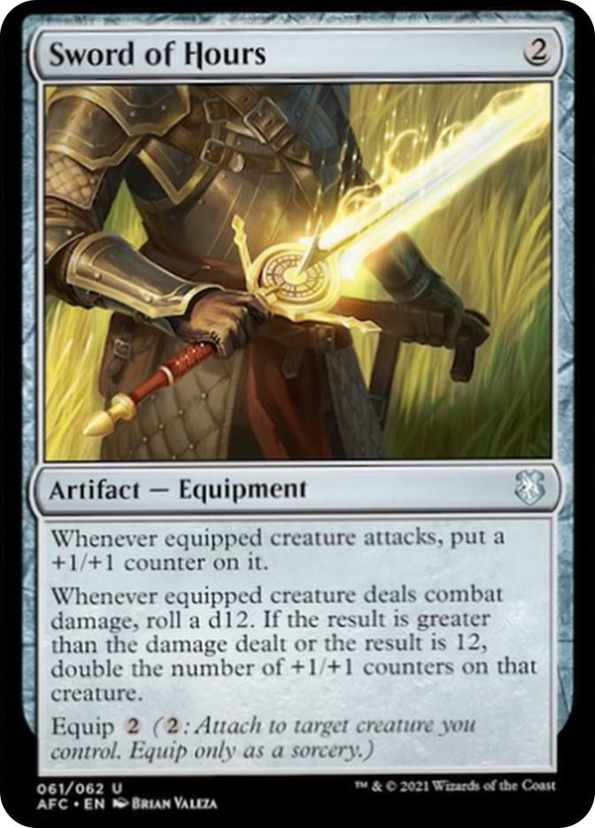 Image for Sword of Hours (Commander: Adventures in the Forgotten Realms) (61) - Magic: The Gathering