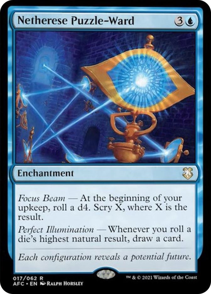 Image for Netherese Puzzle-Ward (Commander: Adventures in the Forgotten Realms) (17) - Magic: The Gathering