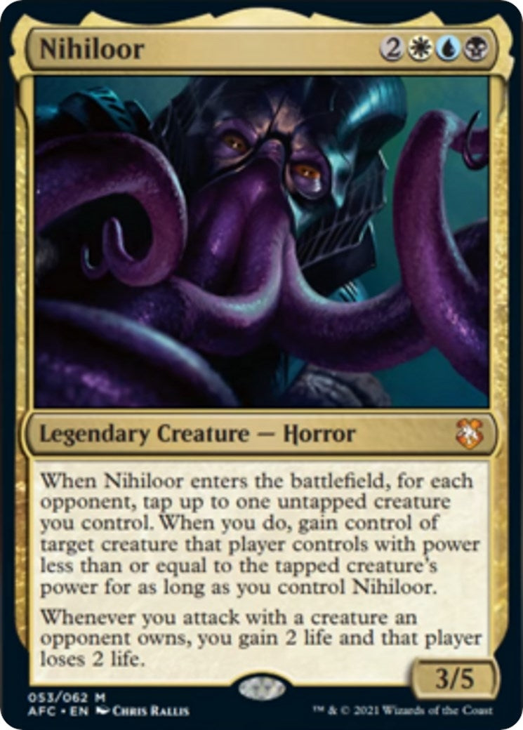 Image for Nihiloor (Commander: Adventures in the Forgotten Realms) (53) - Magic: The Gathering