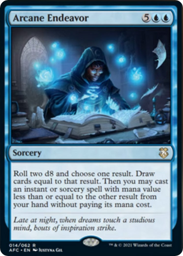 Image for Arcane Endeavor (Commander: Adventures in the Forgotten Realms) (14) - Magic: The Gathering