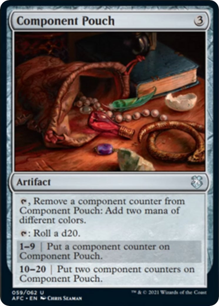 Image for Component Pouch (Commander: Adventures in the Forgotten Realms) (59) - Magic: The Gathering