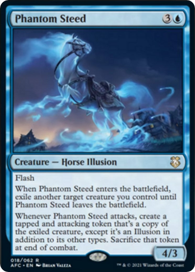 Image for Phantom Steed (Commander: Adventures in the Forgotten Realms) (18) - Magic: The Gathering