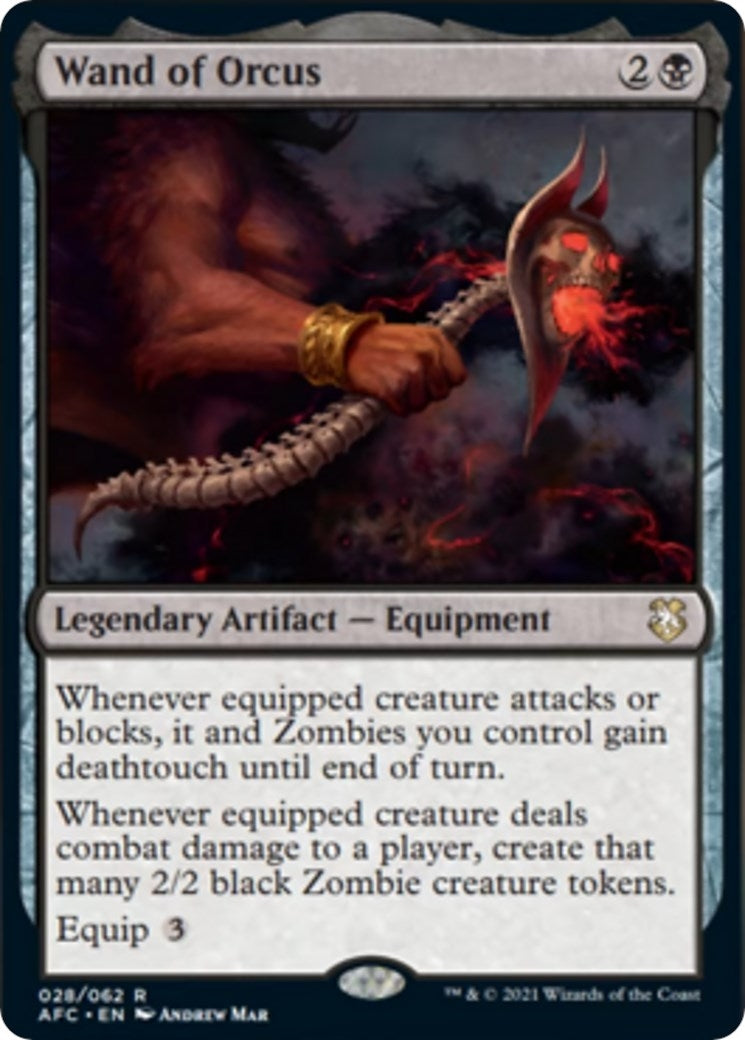 Image for Wand of Orcus (Commander: Adventures in the Forgotten Realms) (28) - Magic: The Gathering