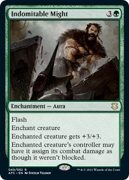 Image for Indomitable Might (Commander: Adventures in the Forgotten Realms) (40) - Magic: The Gathering