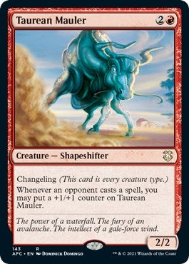 Image for Taurean Mauler (Commander: Adventures in the Forgotten Realms) (143) - Magic: The Gathering