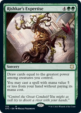 Image for Rishkar's Expertise (Commander: Adventures in the Forgotten Realms) (170) - Magic: The Gathering