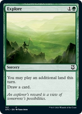 Image for Explore (Commander: Adventures in the Forgotten Realms) (157) - Magic: The Gathering