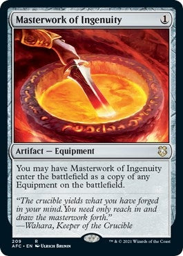 Image for Masterwork of Ingenuity (Commander: Adventures in the Forgotten Realms) (209) - Magic: The Gathering